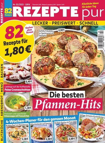 REZEPTE pur – Januar 2023 Cover