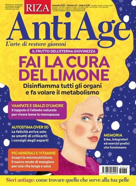 Riza AntiAge – Gennaio 2023 Cover