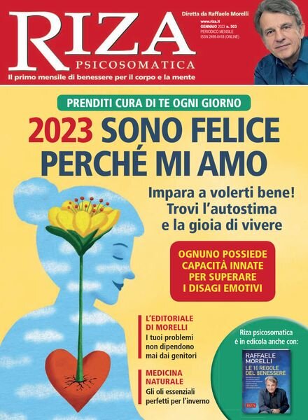 Riza Psicosomatica – Gennaio 2023 Cover