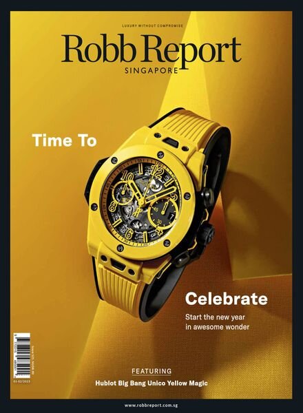Robb Report Singapore – January 2023 Cover