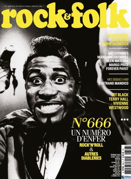 Rock & Folk – Fevrier 2023 Cover
