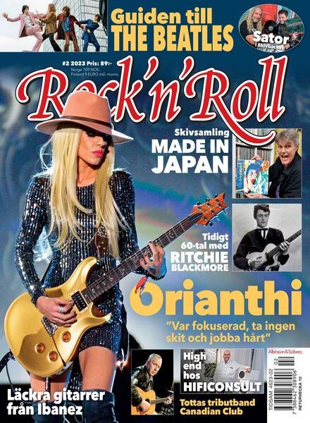 Rock’n’Roll Magazine Sverige – januari 2023 Cover