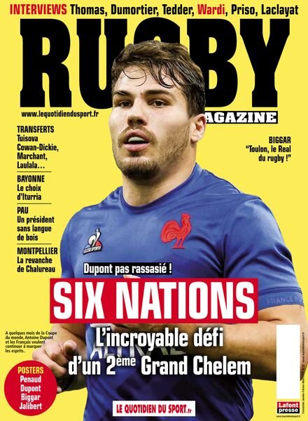 Rugby Magazine – Janvier-Mars 2023 Cover