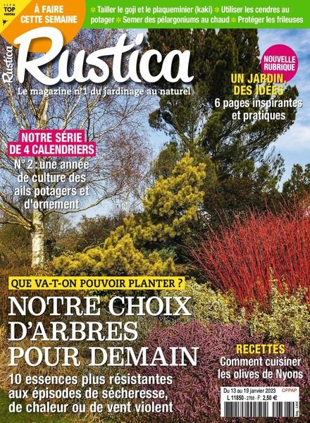 Rustica – 13 janvier 2023 Cover