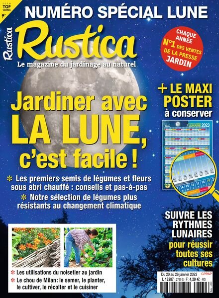 Rustica – 20 Janvier 2023 Cover