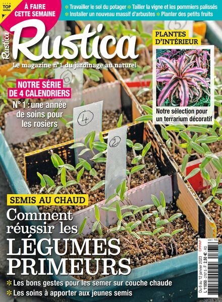 Rustica – 6 Janvier 2023 Cover