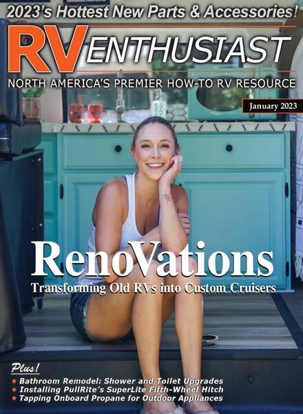 RV Enthusiast Magazine – January 2023 Cover