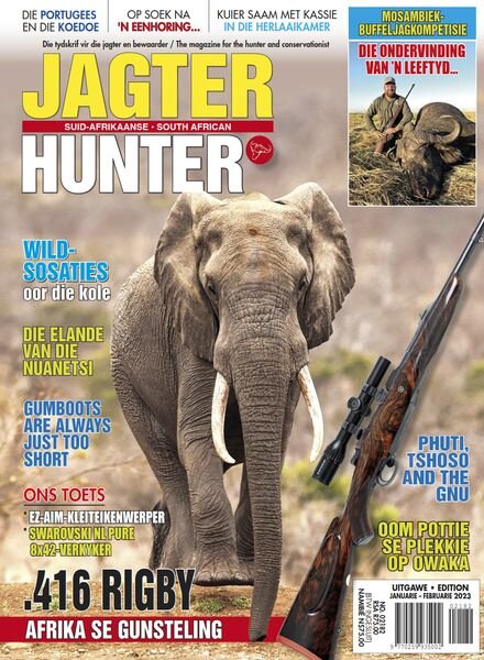 SA Hunter-Jagter – January 2023 Cover
