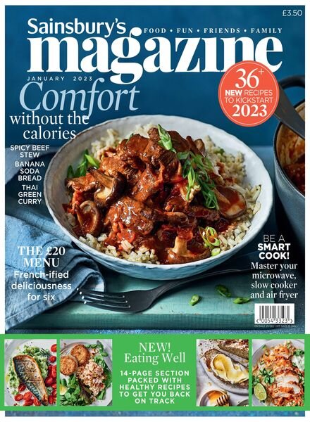 Sainsbury’s Magazine – December 2022 Cover