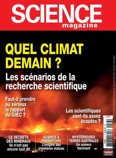 Science Magazine – Fevrier-Avril 2023 Cover