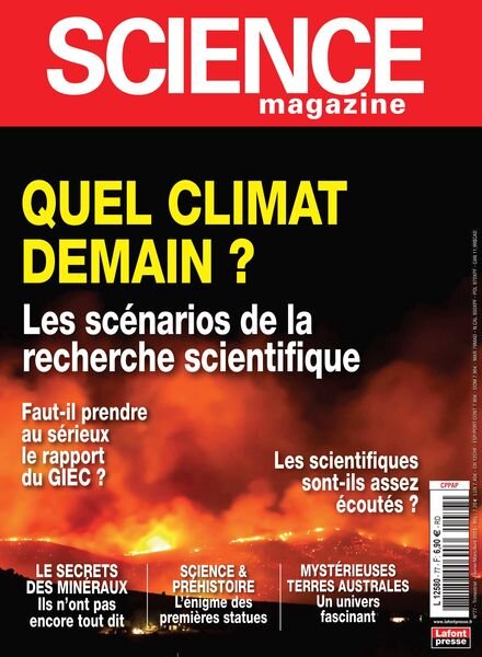 Science Magazine – janvier 2023 Cover