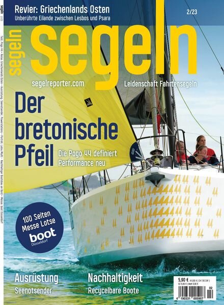 segeln – 18 Januar 2023 Cover