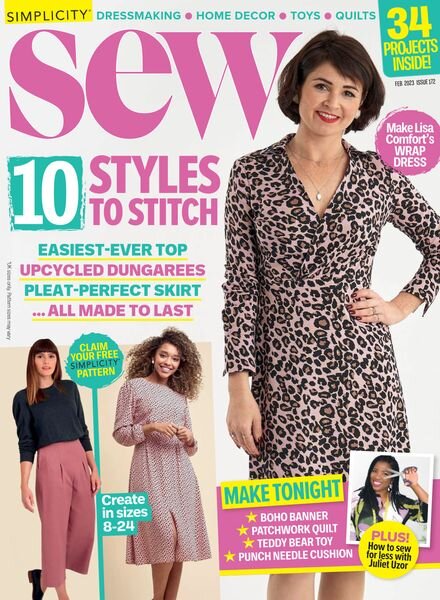 Sew – February 2023 Cover