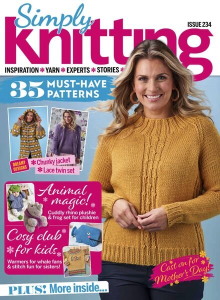 Simply Knitting – February 2023 Cover