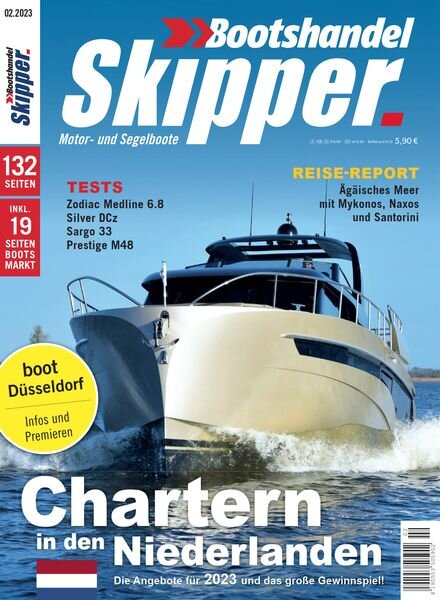Skipper Bootshandel – Februar 2023 Cover