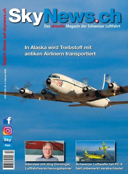 SkyNews.ch – Januar 2023 Cover