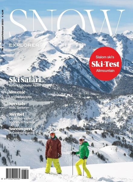 Snow Explorer – 27 januari 2023 Cover