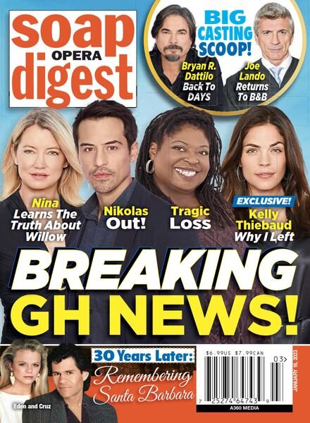 Soap Opera Digest – January 16 2023 Cover