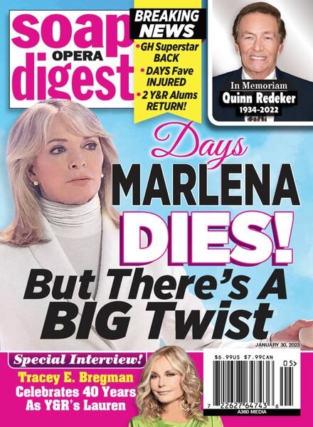 Soap Opera Digest – January 30 2023 Cover