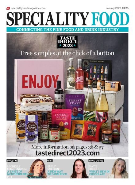 Speciality Food – January 2023 Cover