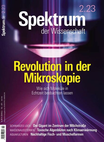 Spektrum der Wissenschaft – 14 Januar 2023 Cover