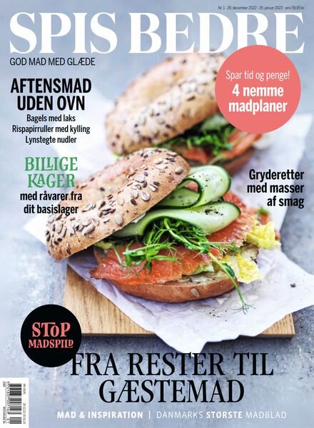 Spis Bedre – december 2022 Cover