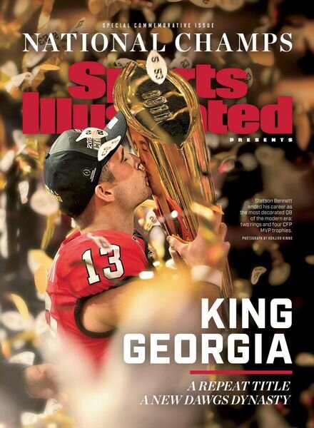 Sports Illustrated College Football Commemorative – Georgia – January 2023 Cover