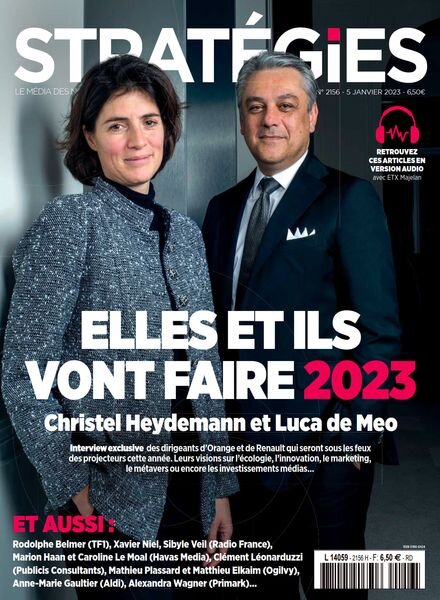 Strategies – 5 Janvier 2023 Cover