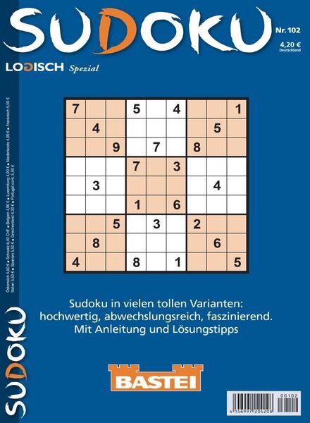 Sudoku Logisch Spezial – Nr 102 2023 Cover