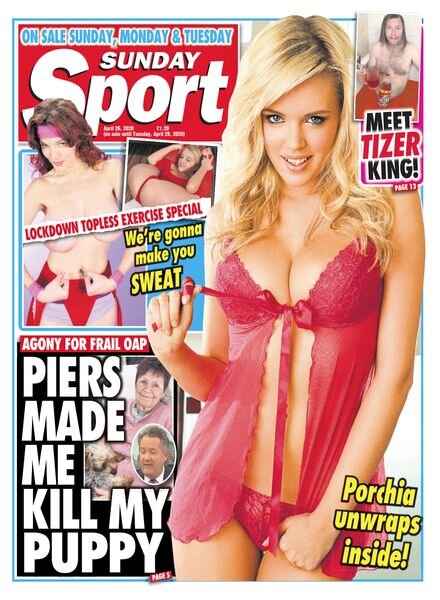Sunday Sport – April 26, 2020 Cover
