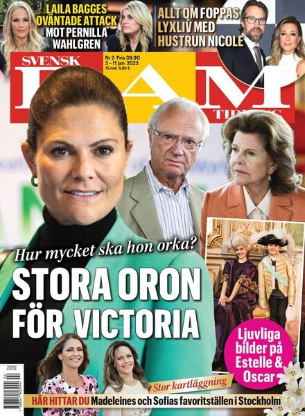 Svensk Damtidning – 02 januari 2023 Cover