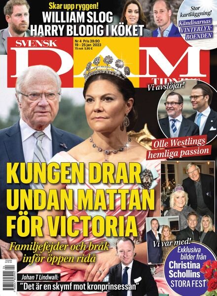 Svensk Damtidning – 18 januari 2023 Cover