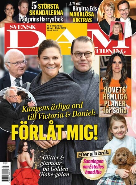 Svensk Damtidning – 25 januari 2023 Cover