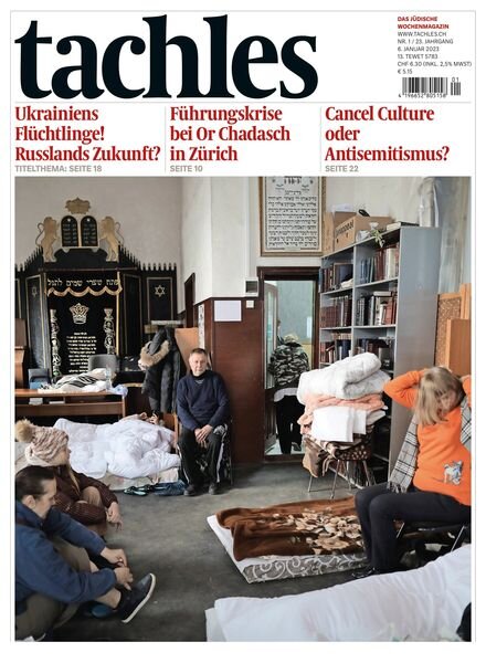 tachles – 06 Januar 2023 Cover