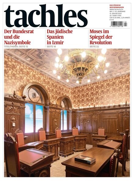 tachles – 13 Januar 2023 Cover