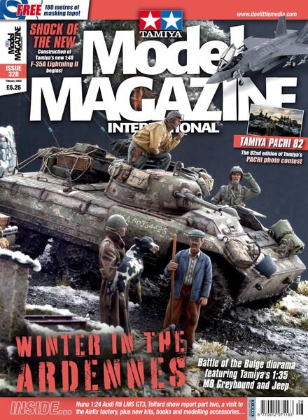 Tamiya Model Magazine – Issue 328 – February 2023 Cover