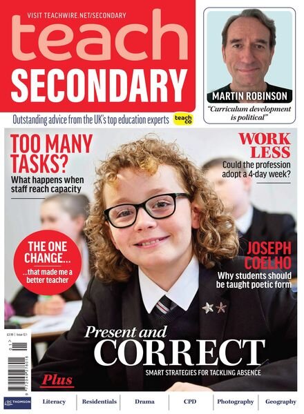 Teach Secondary – January 2023 Cover