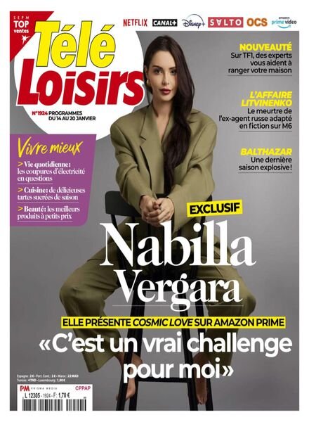 Tele Loisirs – 9 Janvier 2023 Cover