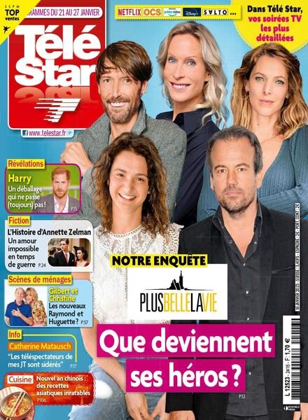 Tele Star – 16 janvier 2023 Cover