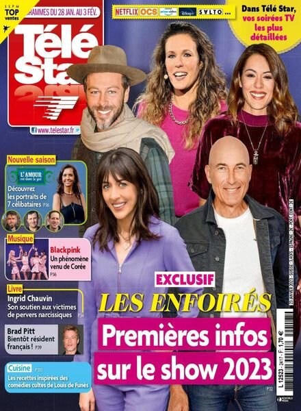 Tele Star – 23 janvier 2023 Cover
