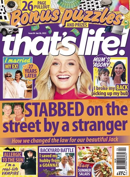 that’s life! – January 26 2023 Cover