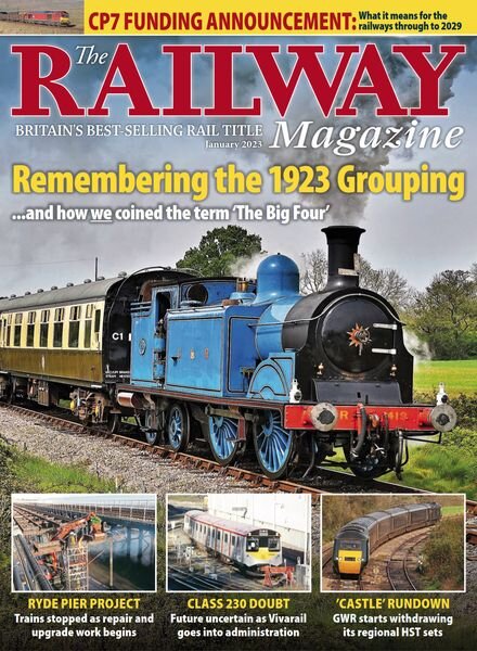 The Railway Magazine – January 2023 Cover