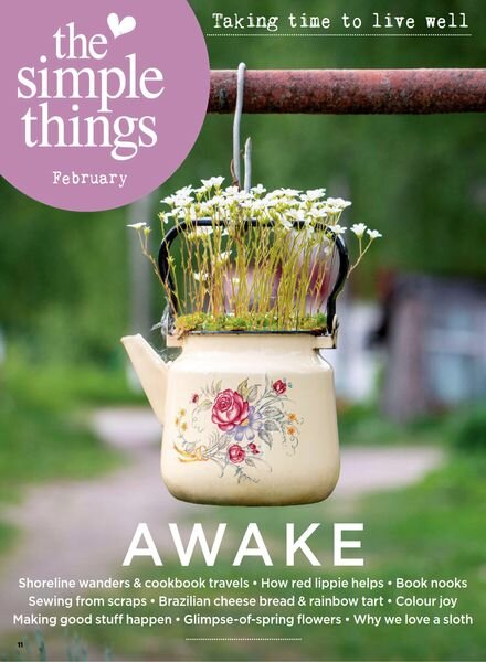 The Simple Things – February 2023 Cover