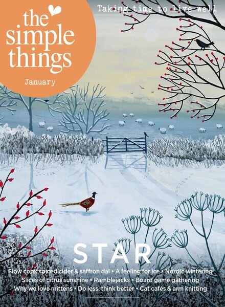 The Simple Things – January 2023 Cover
