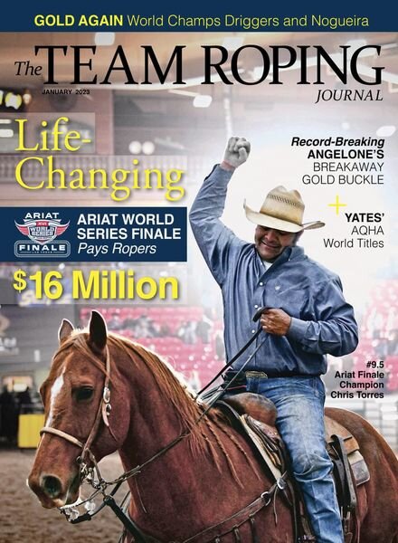 The Team Roping Journal – January 2023 Cover