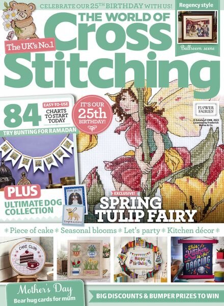 The World of Cross Stitching – March 2023 Cover