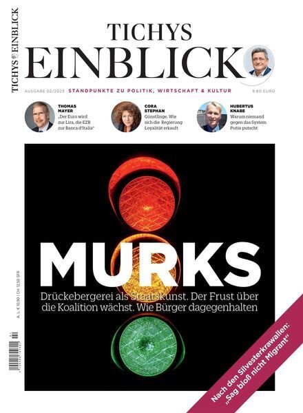 Tichys Einblick – 17 Januar 2023 Cover
