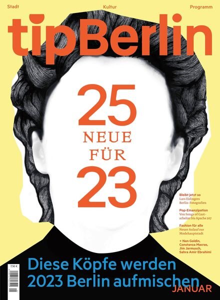 tip Berlin – 29 Dezember 2022 Cover