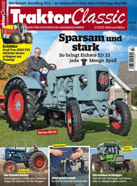 Traktor Classic – Februar 2023 Cover