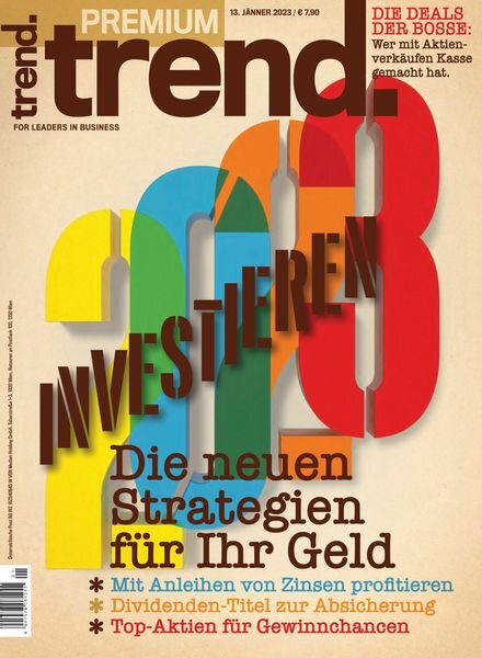 trend – 13 Januar 2023 Cover